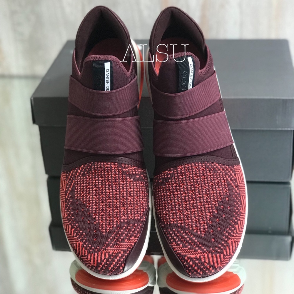 ECCO Intrinsic 2 Band Burgundy Coral W AUTHENTIC - Picture 2 of 7
